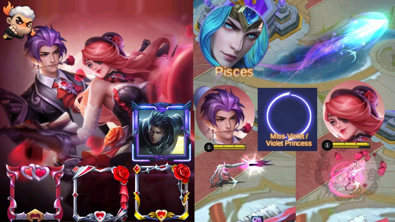 LESLEY, GUSION (VALENTINE), LANCELOT SKILLS EFFECT ! HERO BARU SELINGKUHAN LANCELOT ?