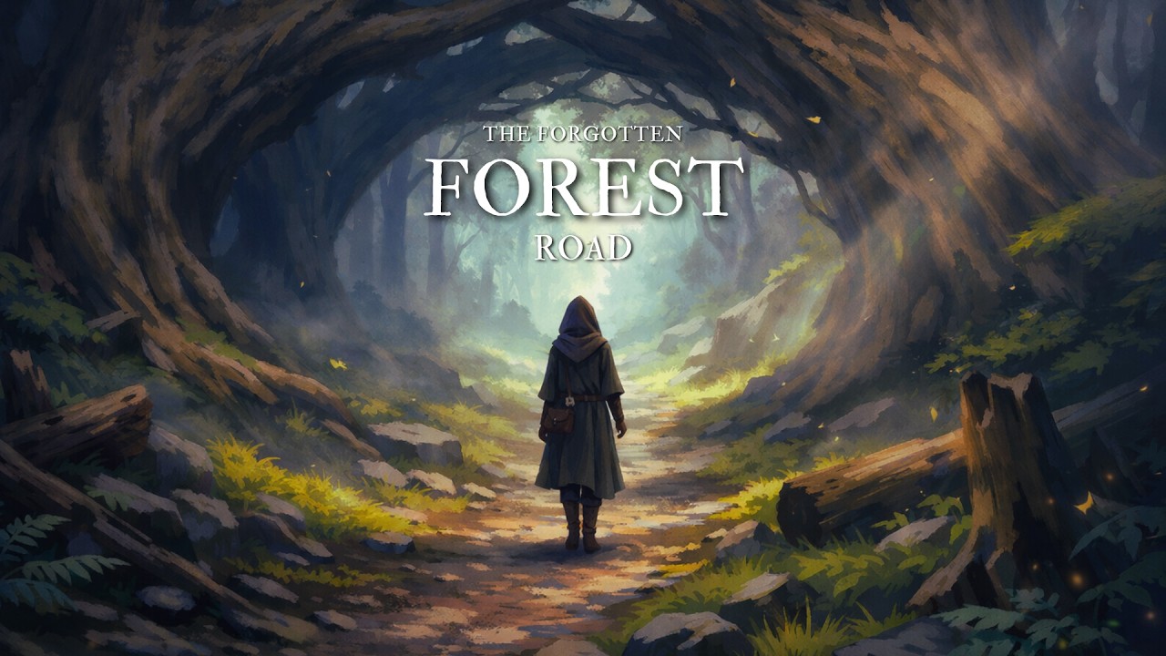 Peaceful Medieval Fantasy Music | The Forgotten Forest Road