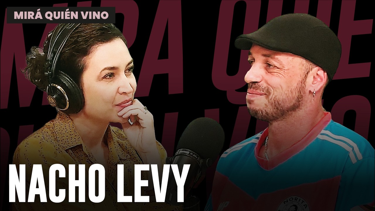 NACHO LEVY con JULIA MENGOLINI en MIR&Aacute; QUI&Eacute;N VINO