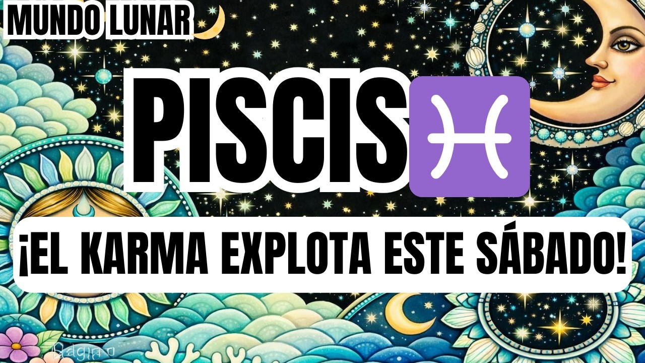 PISCIS♓ME SANTIGÜÉ TRES VECES ANTES DE LEER ESTO😭🚨¡EL SÁBADO 14 ESA PERSONA QUE TE HIZO DAÑO RECIBE!