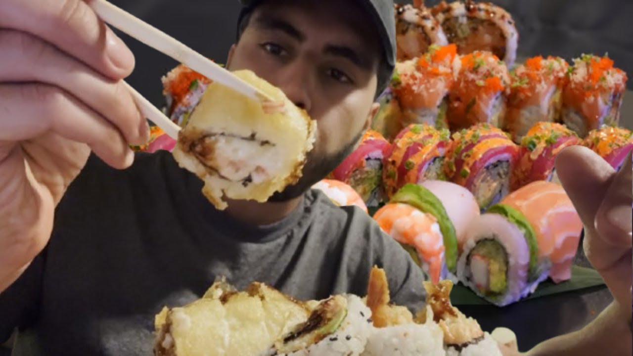 ME ARRIESGUE PROBANDO EL BUFFET DE SUSHI MAS BARATO...paso esto