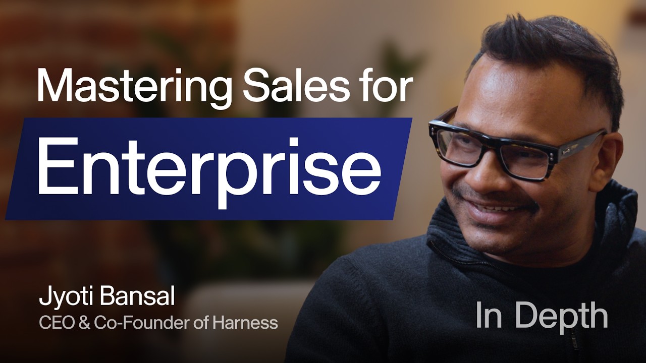 How Harness runs 16 “startups within a startup” at scale | Jyoti Bansal (Co-founder and CEO)