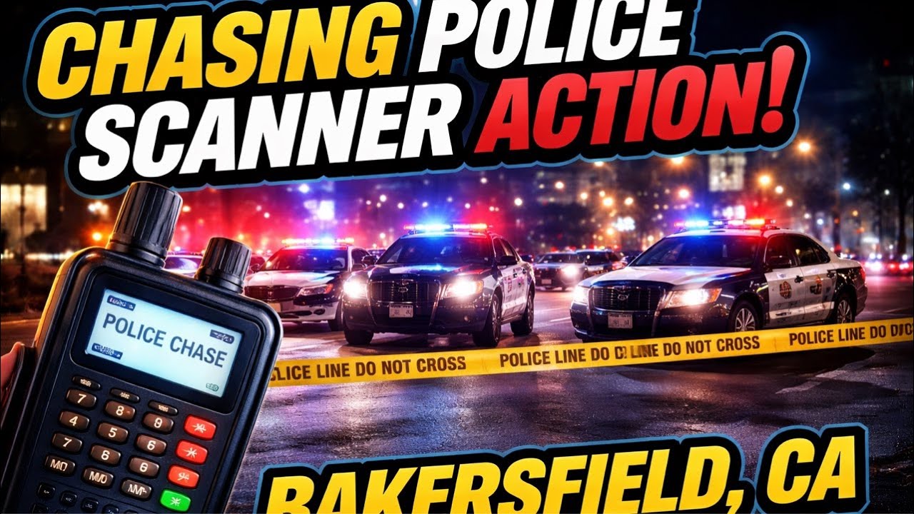 🚔 LIVE Police Scanner Watch | Bakersfield CA Crime Activity