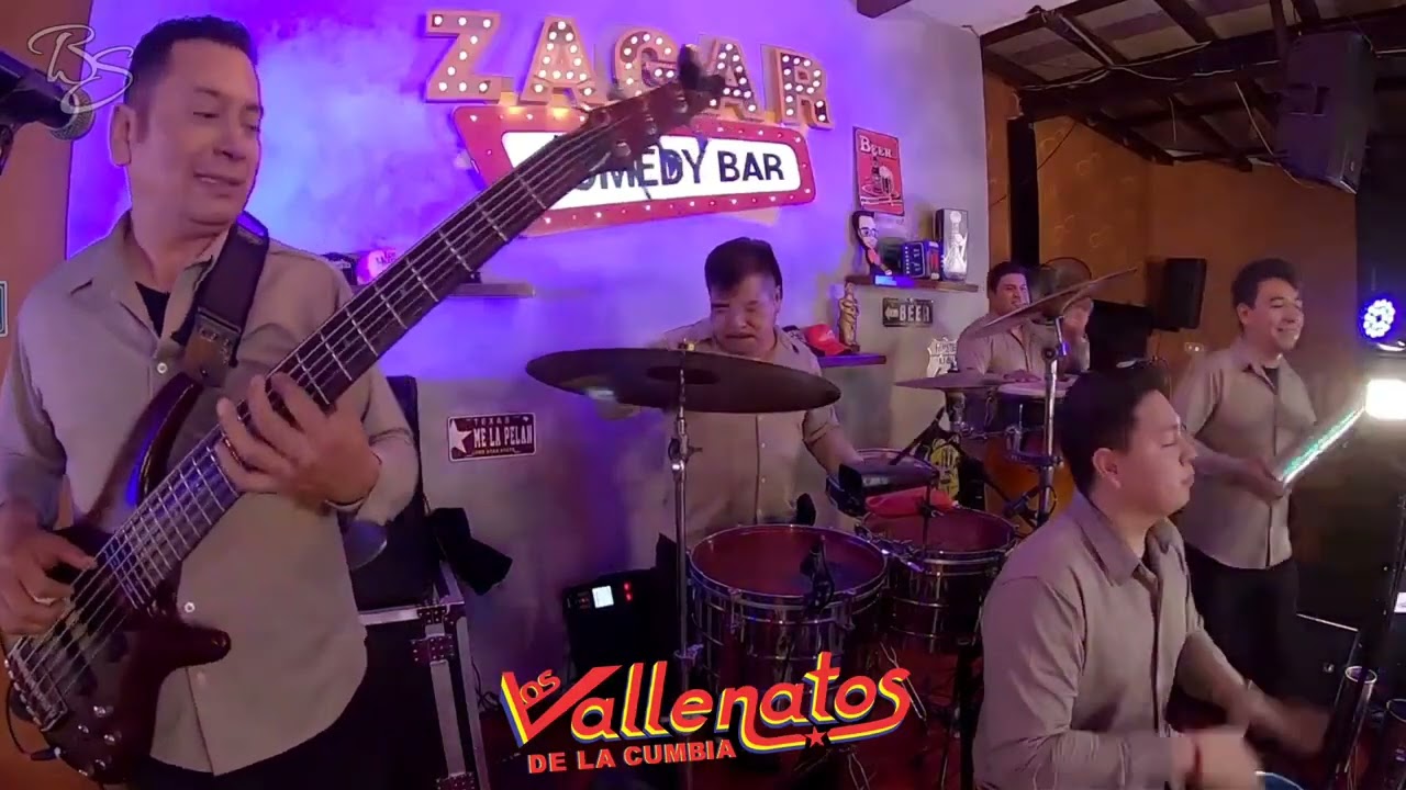 Cumbia Serrana - Los Vallenatos De La Cumbia #zagar en vivo