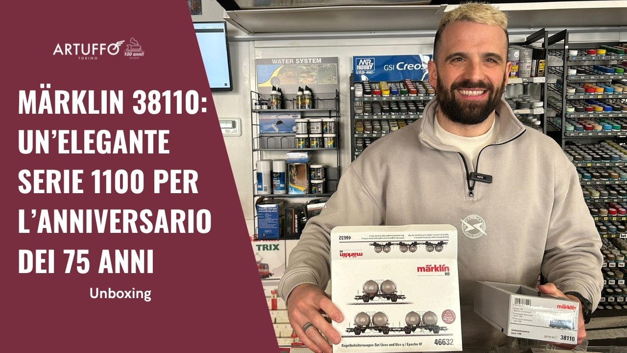 Unboxing Artuffo - Märklin 38110, un'elegante Serie 1100 olandese