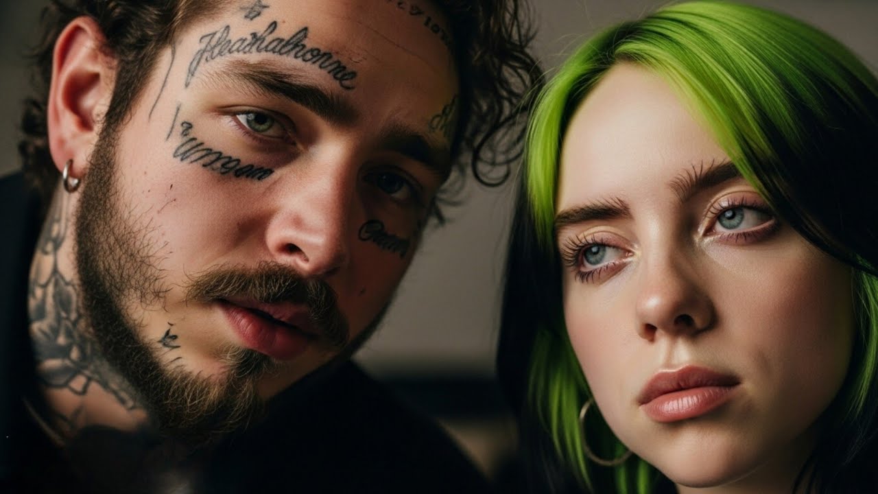 Post Malone ft Billie Eilish – Lose Control (Lyrics Video)