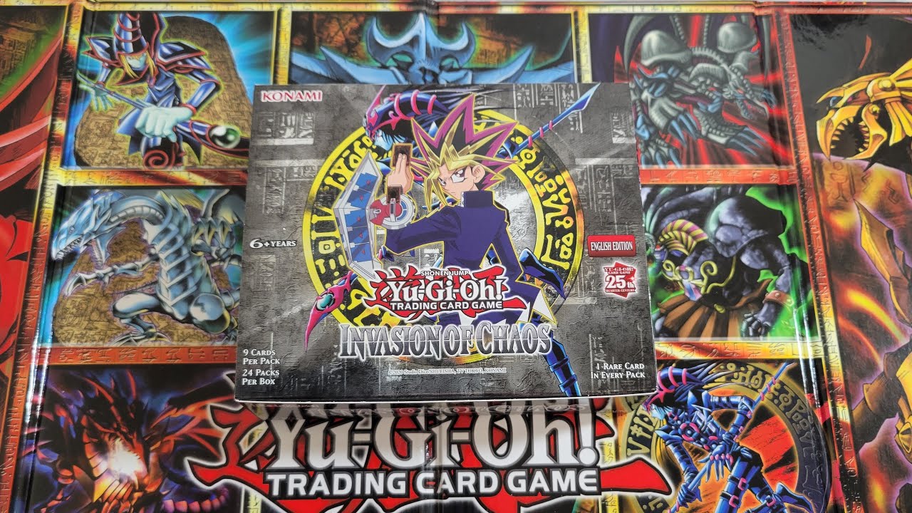 Unveiling Chaos! Opening Invasion of Chaos - 25th Anniversary Edition Booster Box!