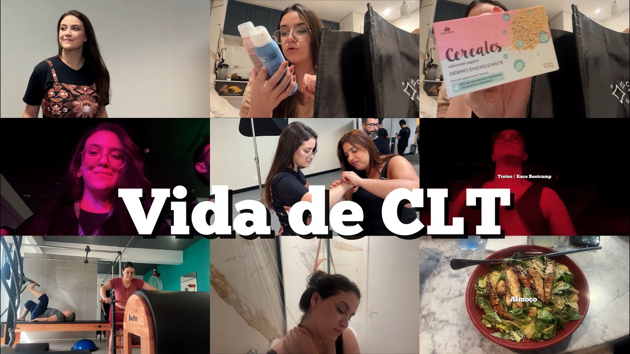 Vida de CLT fotos, nova alimentação, premiação, momento da beleza e auto cuidade e treino 