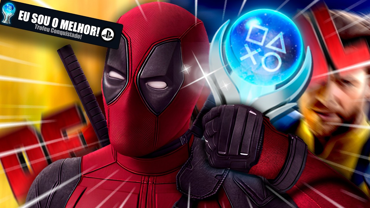 EU PLATINEI O MELHOR E MAIS CAÓTICO JOGO DO DEADPOOL JÁ FEITO!