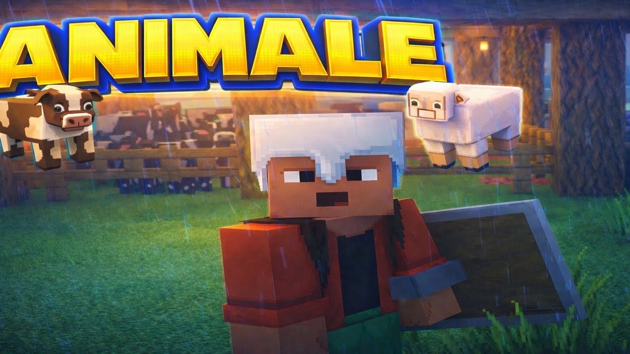 Am construit o ferma de animale in Minecraft Survival #4