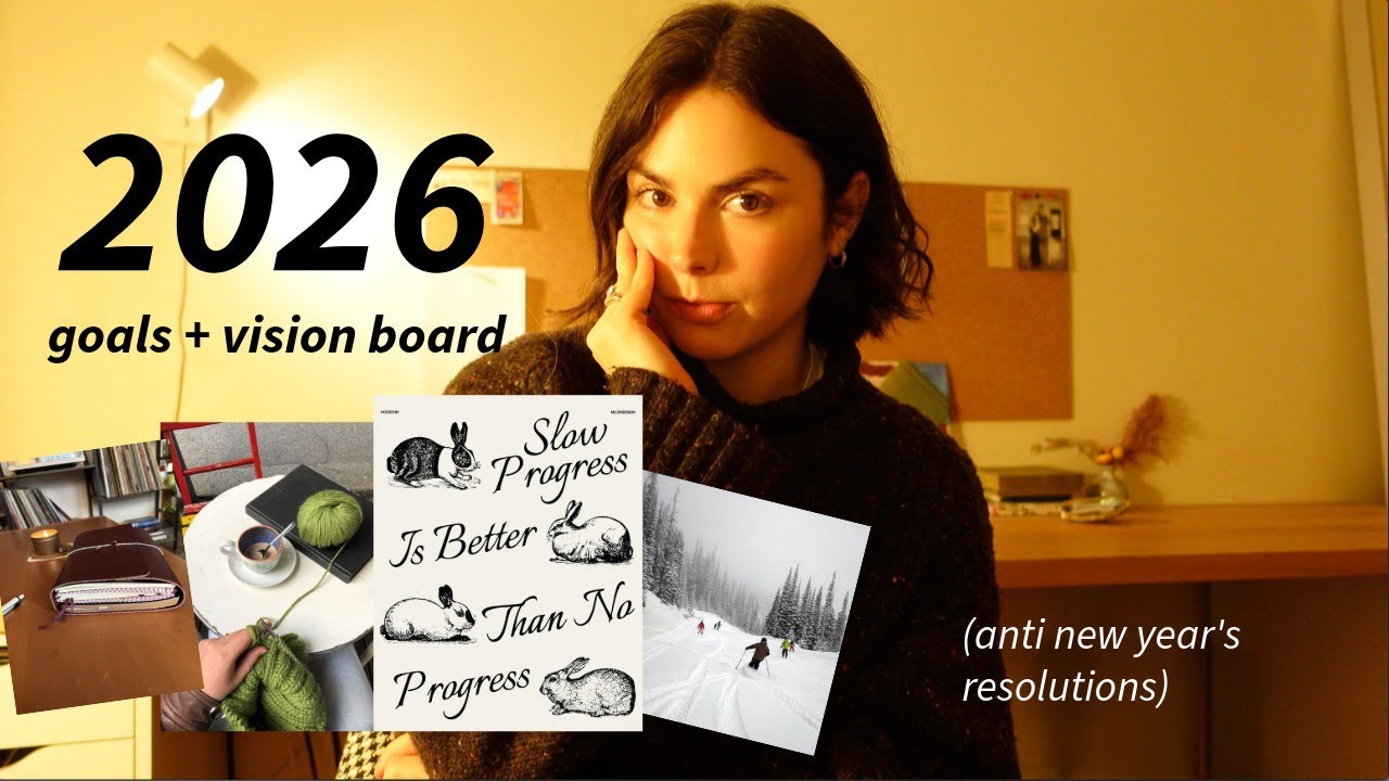 what i’m actually manifesting for 2026: travel, hobbies, and a new routine