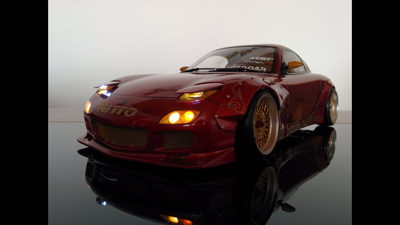 Tamiya RX7 with Demi Works Rocketbunny