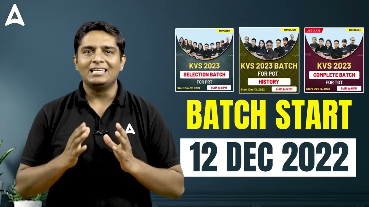 KVS Recruitment 202-23 | KVS PRT, TGT, PGT Update (12 Dec 2022)