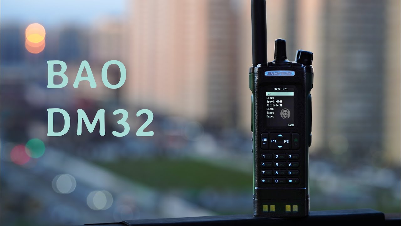 Motorola APX8000? 🧐   Нет, Baofeng DM-32... 🤣