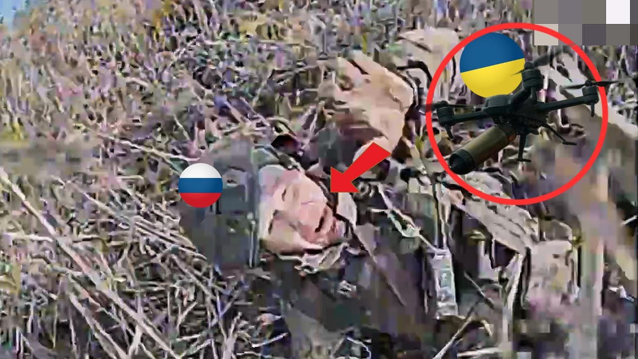 Секунды до краха: российские солдаты замирают, FPV-дрон приближается | Война на Украине