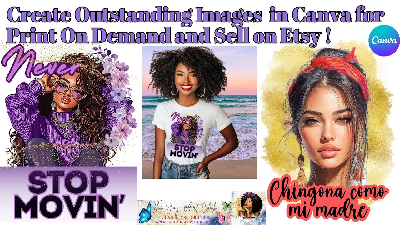 Canva Tutorial -Create Outstanding Images in Canva -Step by Step Guide- #canvatutorial  #etsy