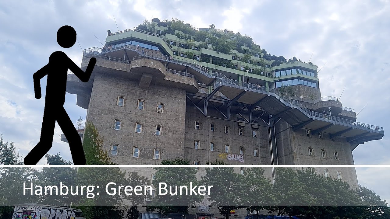 Der Geher in Hamburg: Bunker St. Pauli