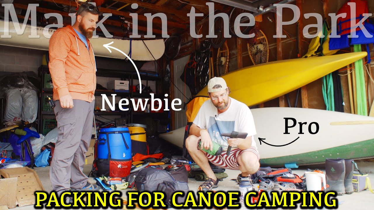 PACKING for CANOE CAMPING in ALGONQUIN PARK - Mark in the Park Season 2, Episode 1