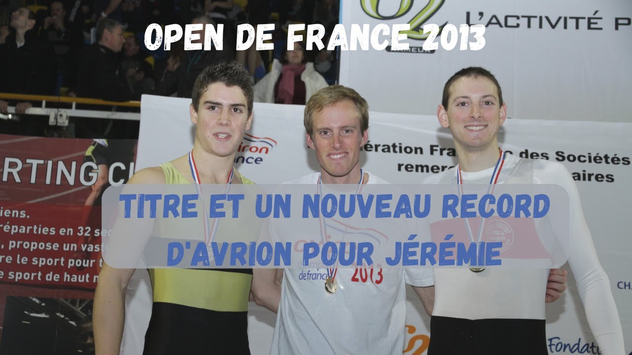 Jérémie Azou : un titre et un nouveau record d'aviron indoor !