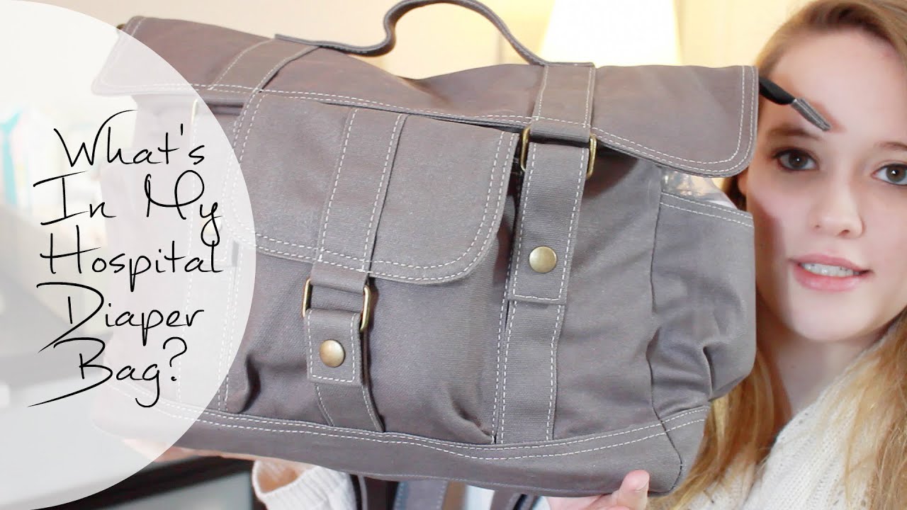 What's In My Hospital Diaper Bag? | Birth Preparations
