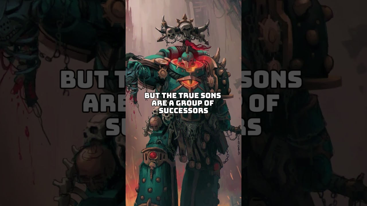30 Days 30 Chaos Warbands Day 25: The True Sons #40k #warhammer40kspacemarine #spacemarines