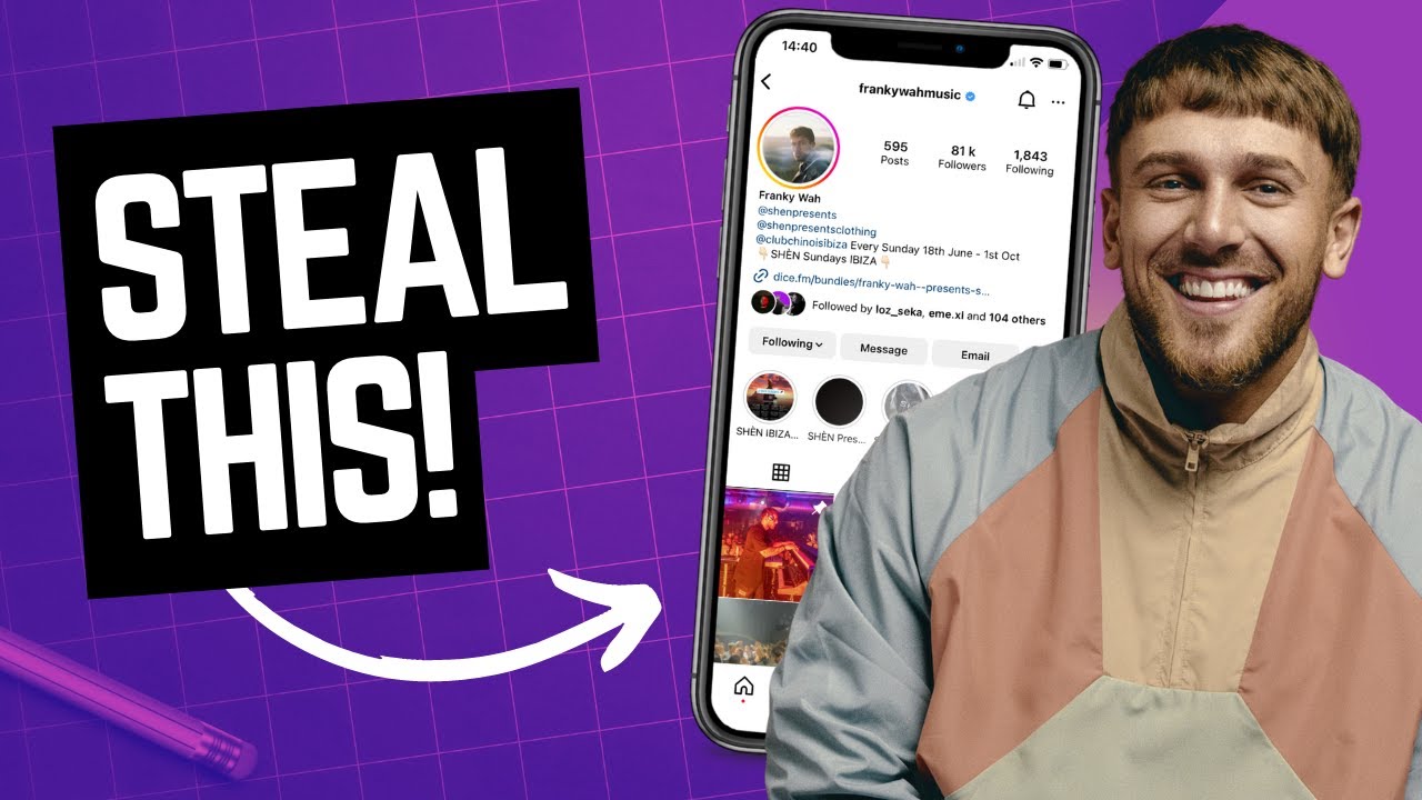Write Instagram Captions like Franky Wah | Insta Growth for DJs and Music Producers
