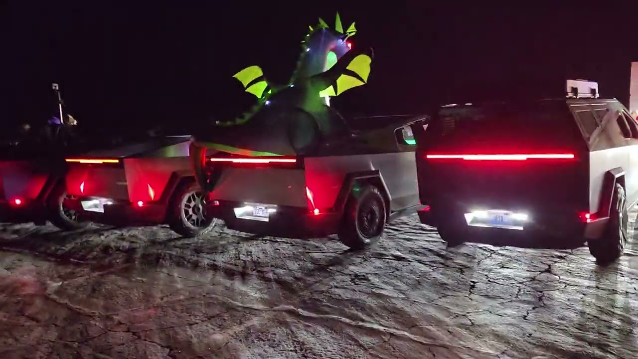 Tesla Light Show Saint George Utah 10/25/2025