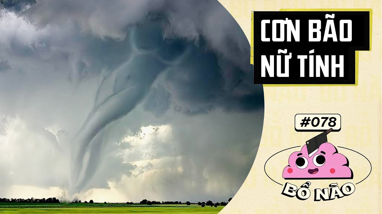 #78 BỔ NÃO: Tại Sao Các Cơn BÃO Lại Có Tên PHỤ NỮ?
