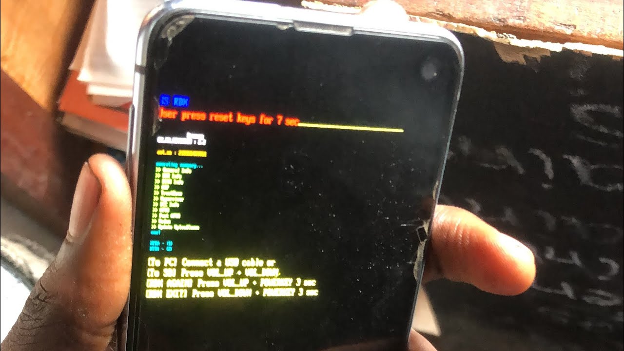 Samsung S10e Hard Reset After Trying All Method Now This Method Work Fine
