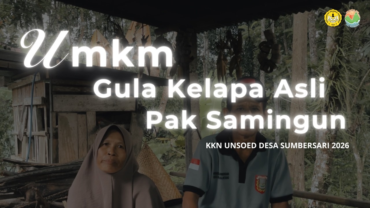 UMKM GULA KELAPA ASLI PAK SAMINGUN DESA SUMBERSARI