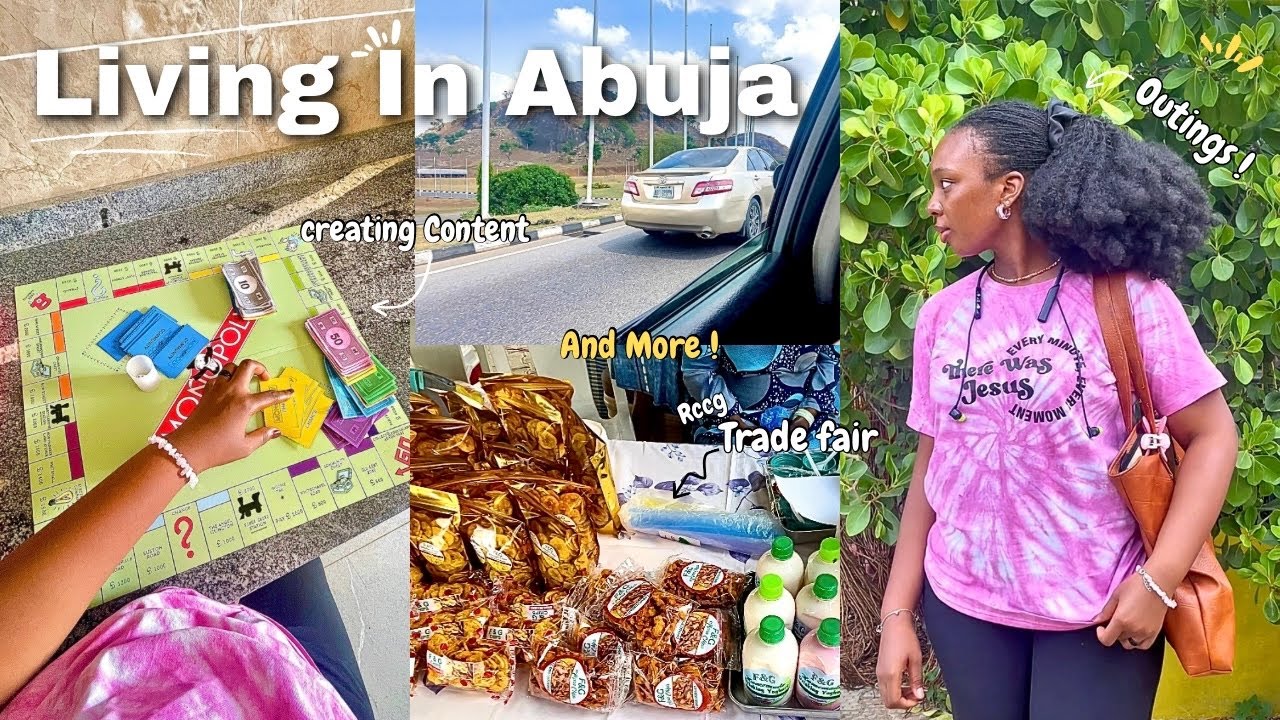 Daily Vlog🌱 | Life of a Nigerian Girl | Abuja Tradefair | and more !!