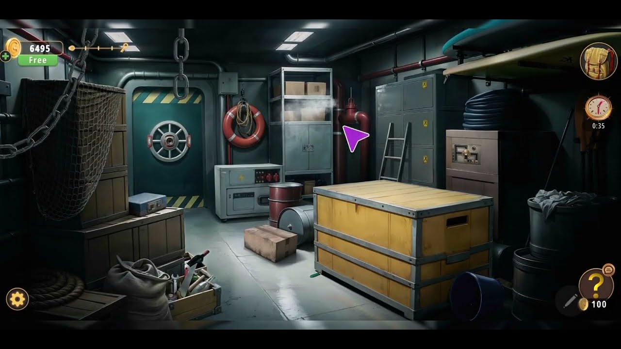 Rooms & Exits: Level 8 - chapter : Dark waters - The storm within Fiona