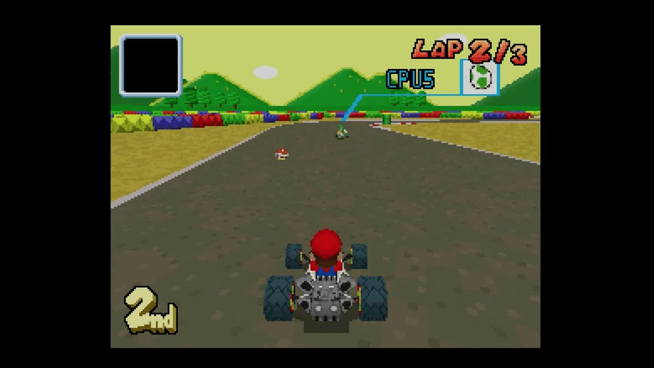 Mario Kart DS: SNES Mario Circuit 1 [1080 HD]