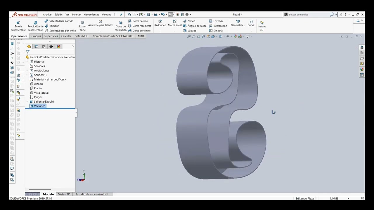 Modelado Letras 3D desde Illustrator a SolidWorks