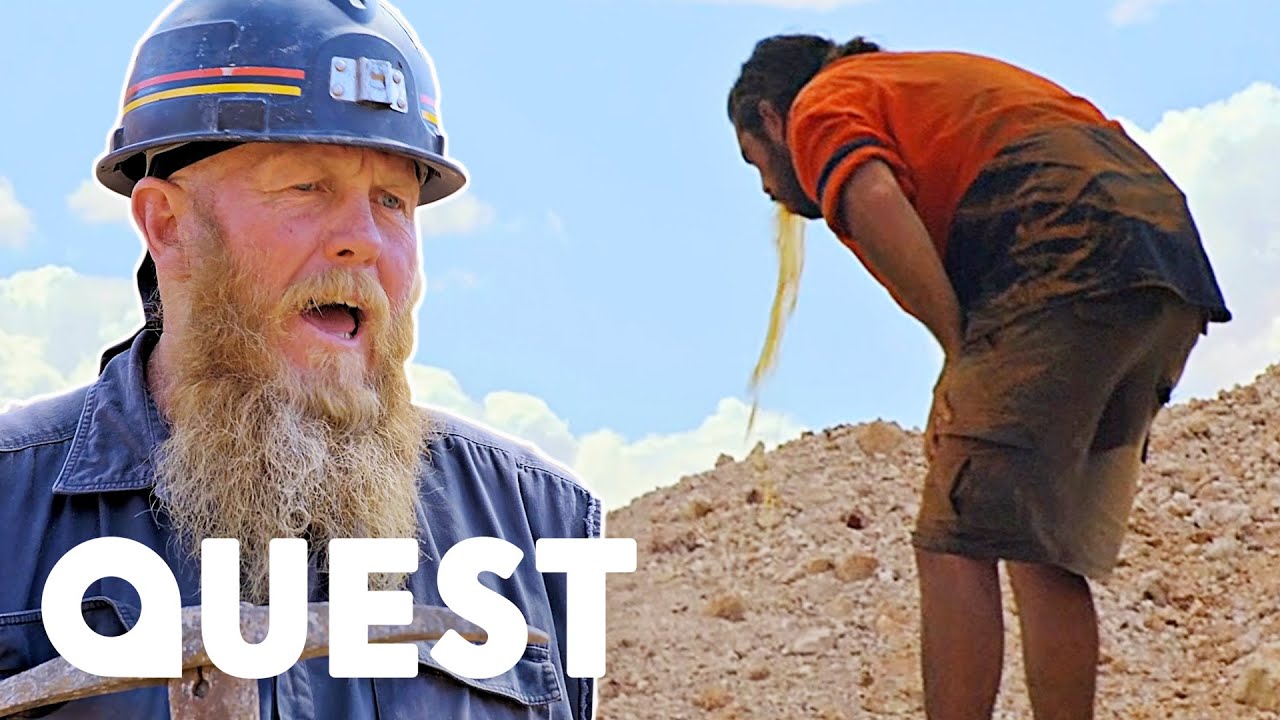 JC Gets Heat Exhaustion Mining In Andamooka | Outback Opal Hunters: Red Dirt Road