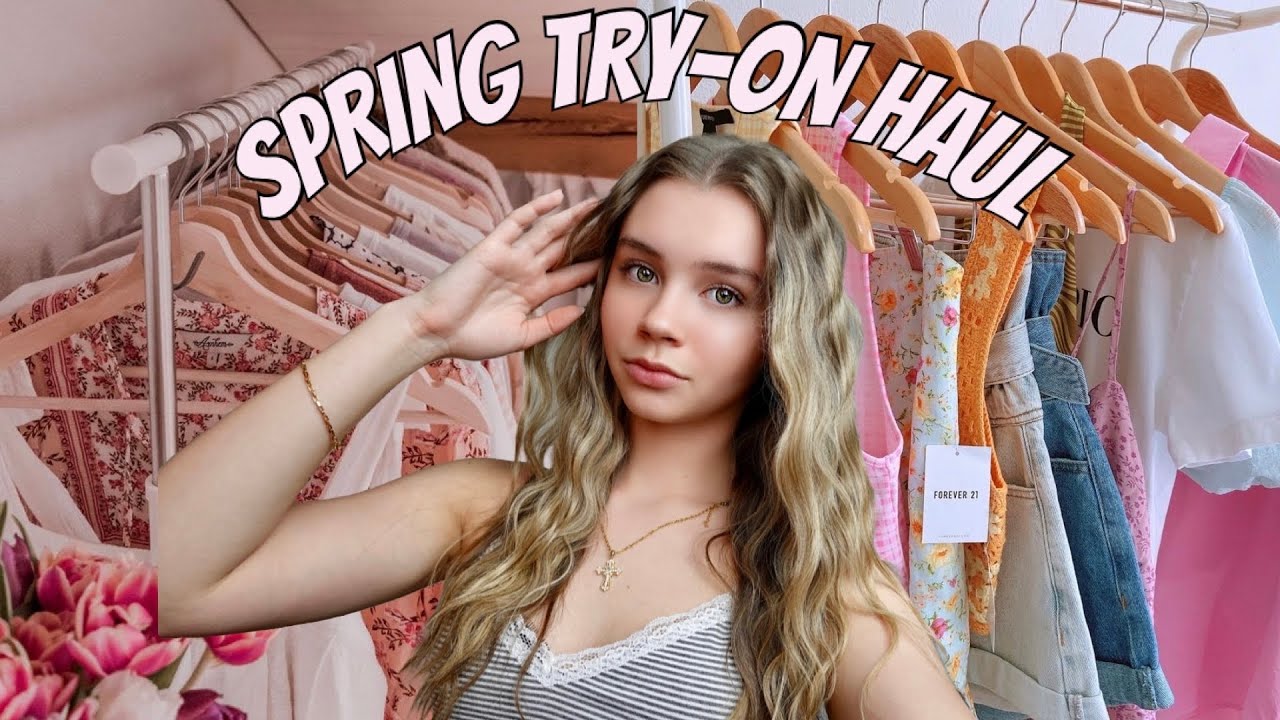 SPRING AMAZON TRY ON HAUL~tops, shorts, pjs~