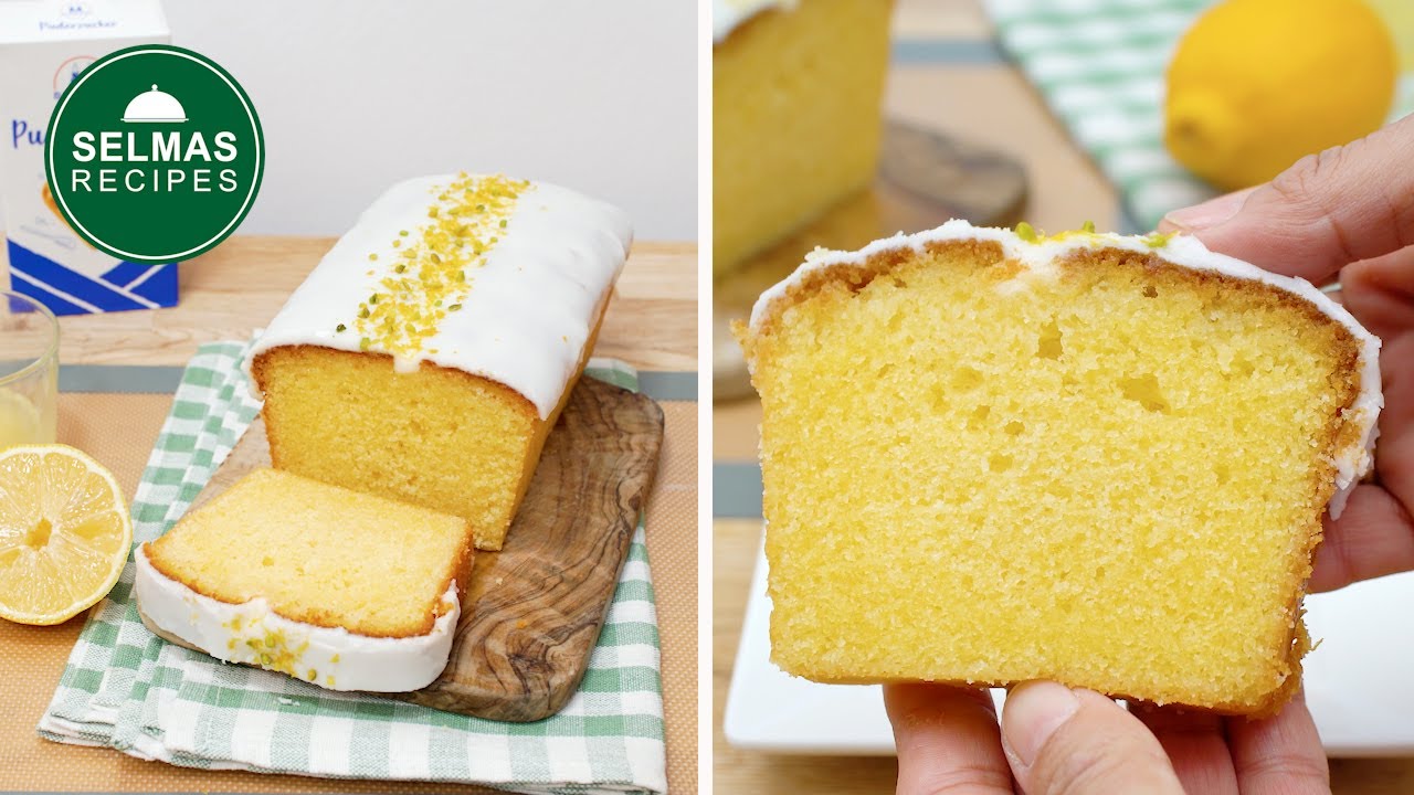 Saftiger ZITRONENKUCHEN 🍋 | Lemon Drizzle Cake