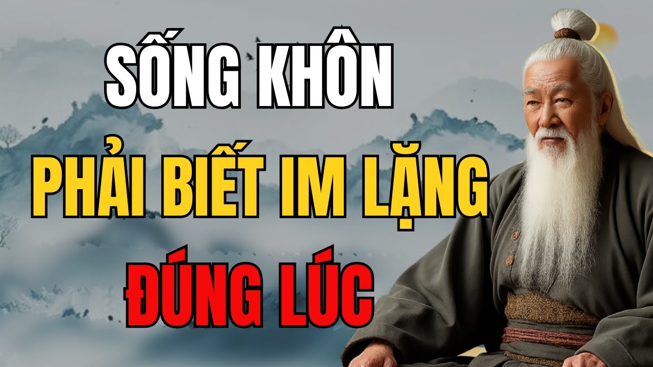 Cổ Nhân Dạy: Sống Khôn Là Phải Im Lặng 9 Thời Điểm Quan Trọng Này