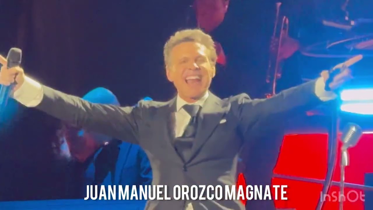 LUIS MIGUEL Dame 2do TOUR 2024 MONTERREY MÉXICO 24 08 24
