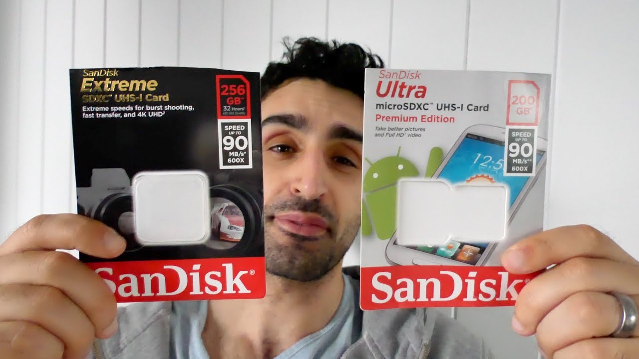 SanDisk Extreme SDXC vs Ultra microSDXC | Best Value SD Card for 4K?