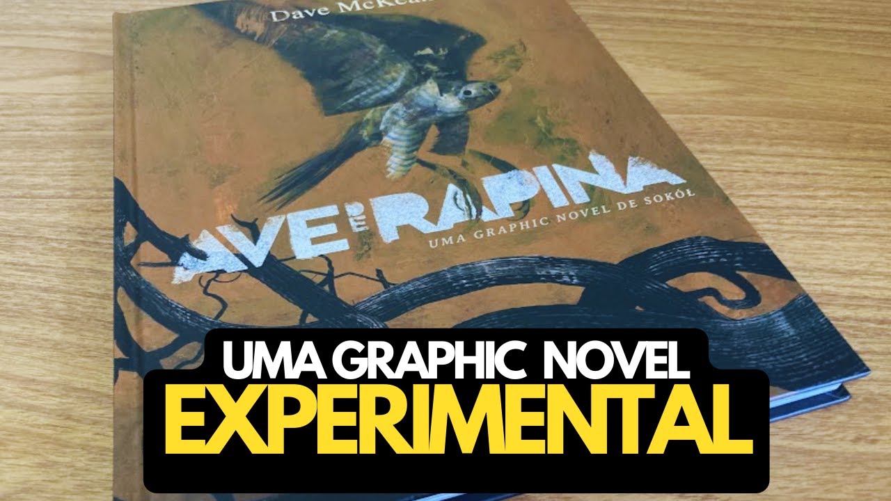 AVE DE RAPINA  - UMA GRAPHIC NOVEL TOTALMENTE EXPERIMENTAL