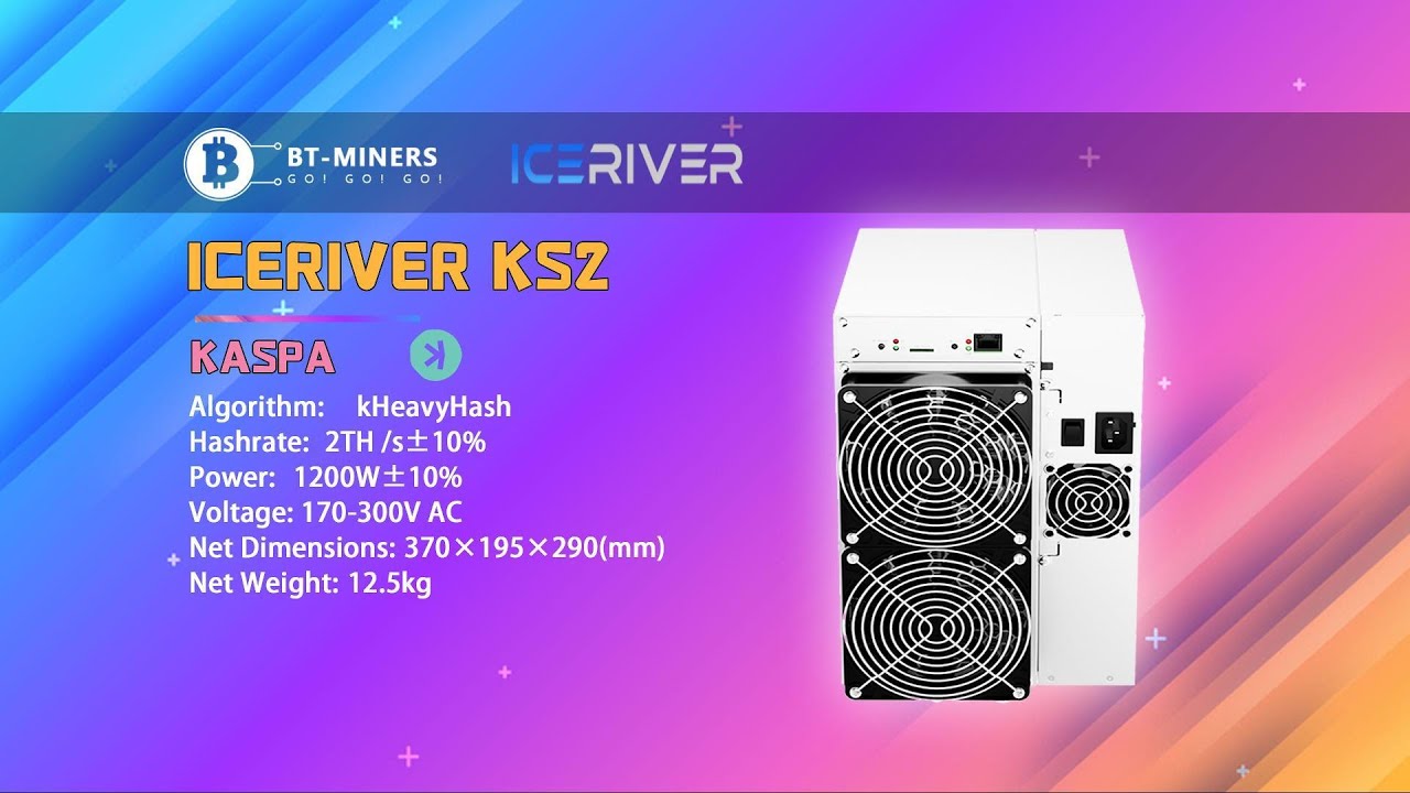 ICERIVER KS2 Kaspa Miner Setup