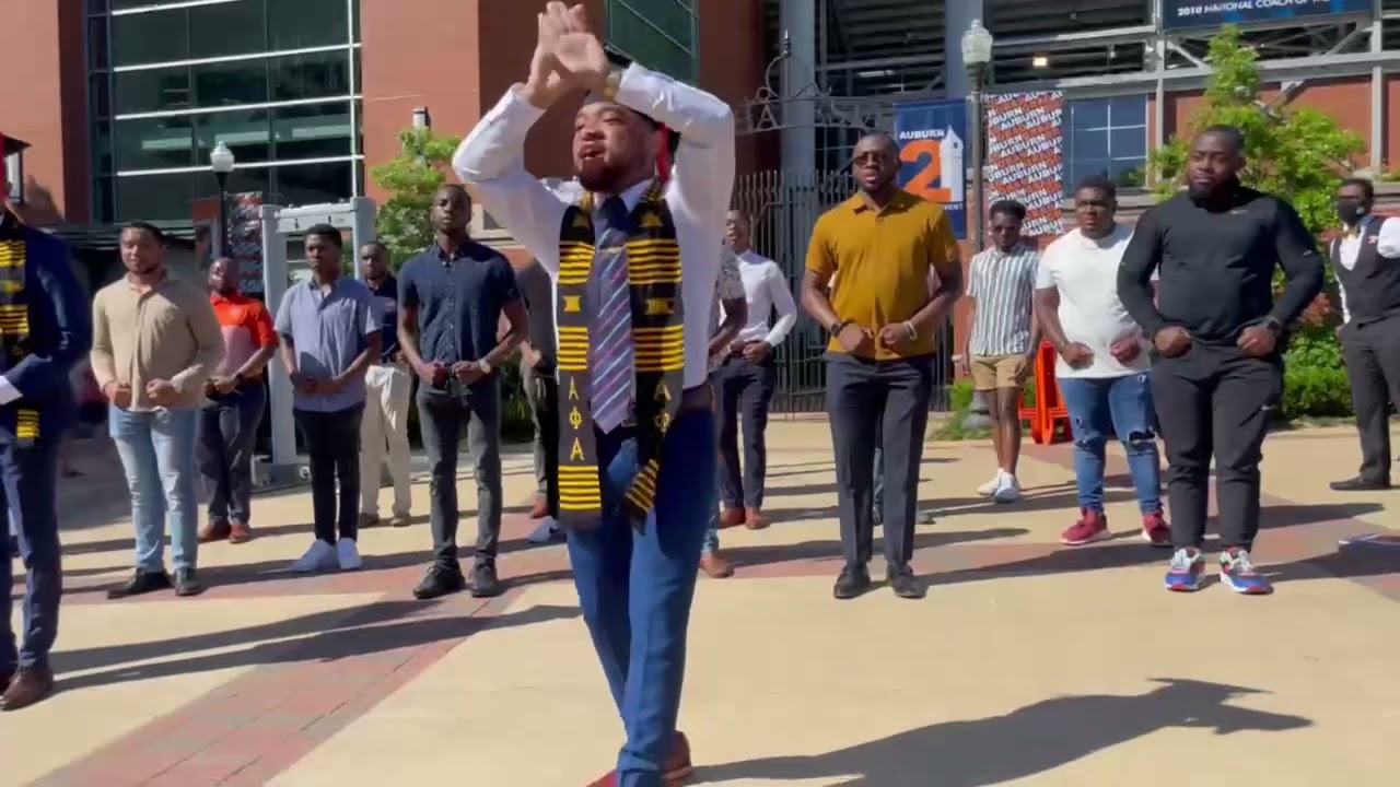 The Omicron Kappa Chapter of Alpha Phi Alpha Fraternity Inc. Auburn Alphas Spring 21&rsquo; Grad Step
