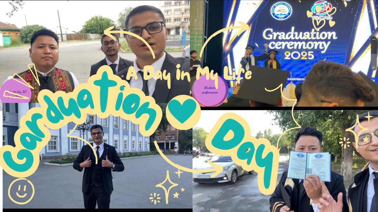 GRADUATION DAY AT SEMEY MEDICAL UNIVERSITY 2025!!! MBBS IN KAZAKHSTAN
