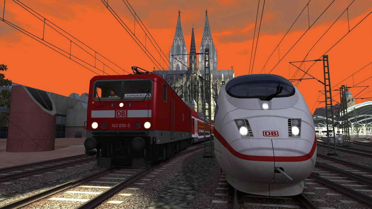 LET´S PLAY Train Simulator 2013 Folge 62 Karnevals ICE 3 mit Bordansagen von Köln nach Düsseldorf