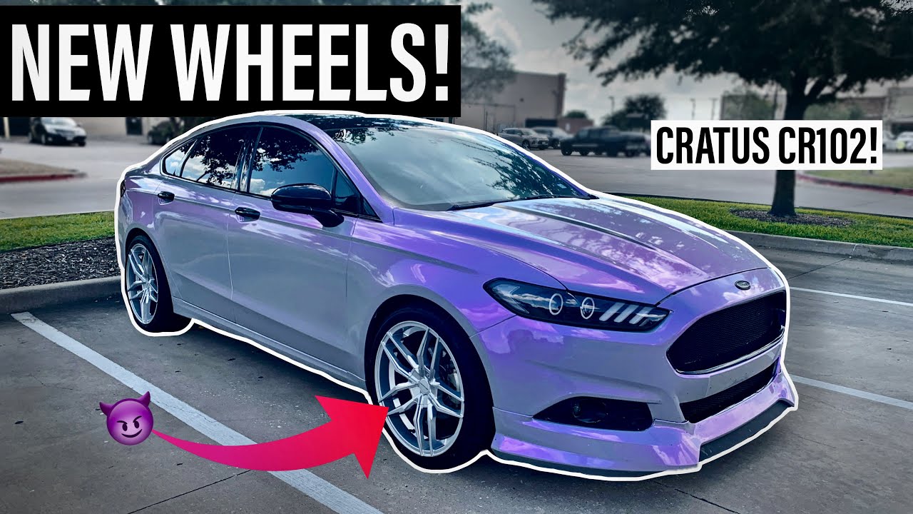 NEW WHEELS For My Ford Fusion!