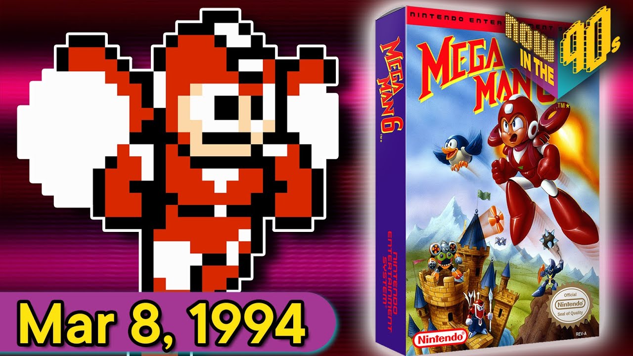 How Nintendo Used Mega Man 6 to Sell Their New NES