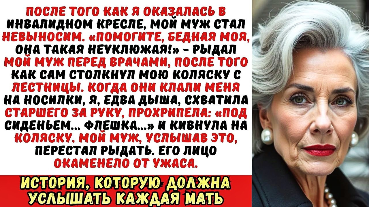 Муж столкнул меня с лестницы и закричал врачам: «Спасите ее!». Но когда я прошептала им…