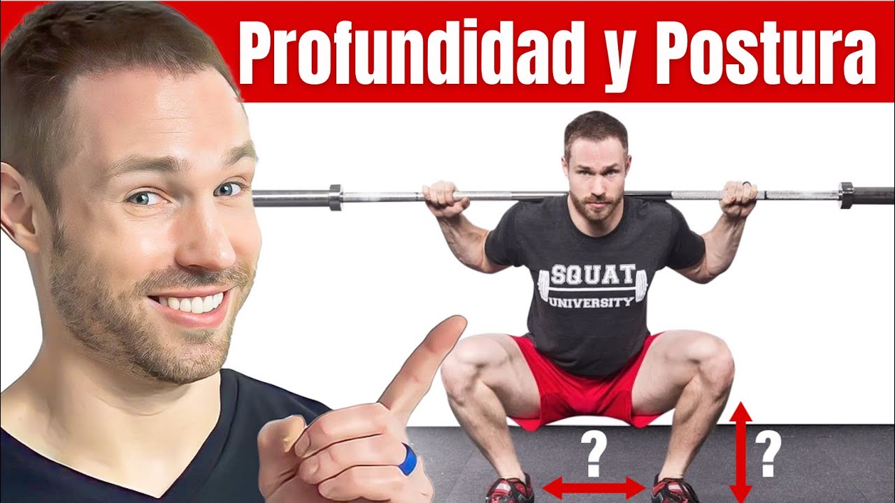 Forma de Sentadilla para tu Anatomía [Profundidad, Postura y Ancho Perfectos]