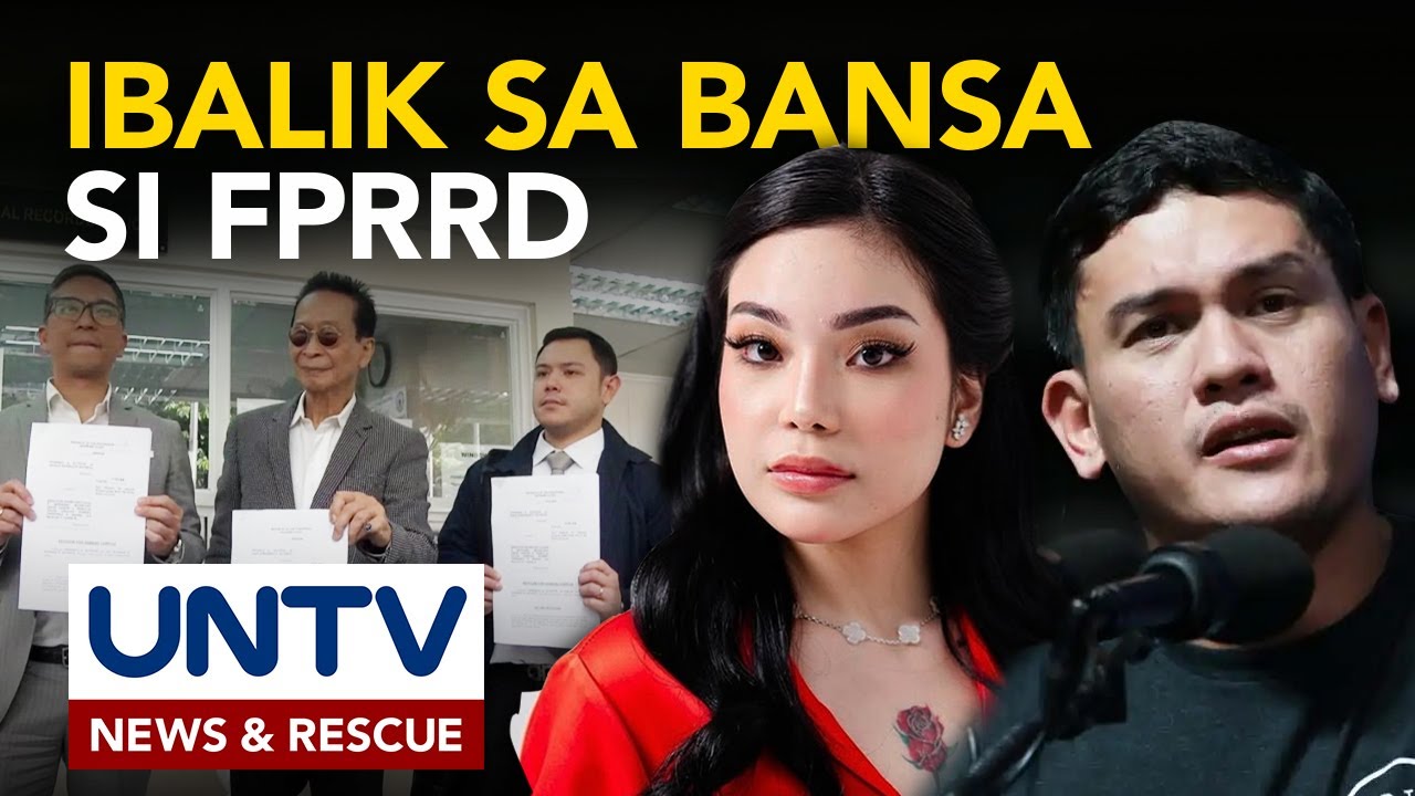Baste at Kitty Duterte, hiniling sa SC na ibalik sa bansa ang kanilang ama